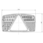 Fanale posteriore LED per rimorchio dx - immagine 2