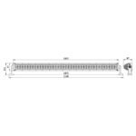 Barra a led OFF-ROAD 80 x LED 1140mm - immagine 2
