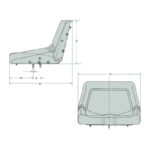 Sedile in PVC AF-25270289 - immagine 2