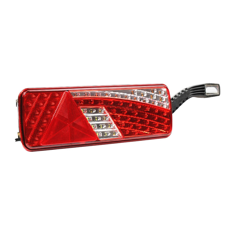 Fanale posteriore destro per rimorchio a LED con ingombro