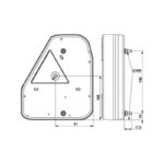 Fanale posteriore LED 5 funzioni sinistro - immagine 2