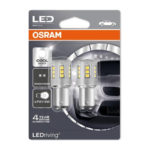 LAMPADE LED OSRAM STANDARD P21/5W BAY15D BIANCO 6000K - immagine 2
