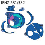 Term. convogliatore vent. AF-J561007, AF-J582007, AF-J700007 - immagine 3