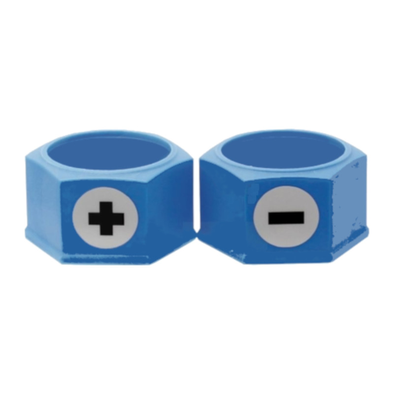 Tappi di marcazione blu