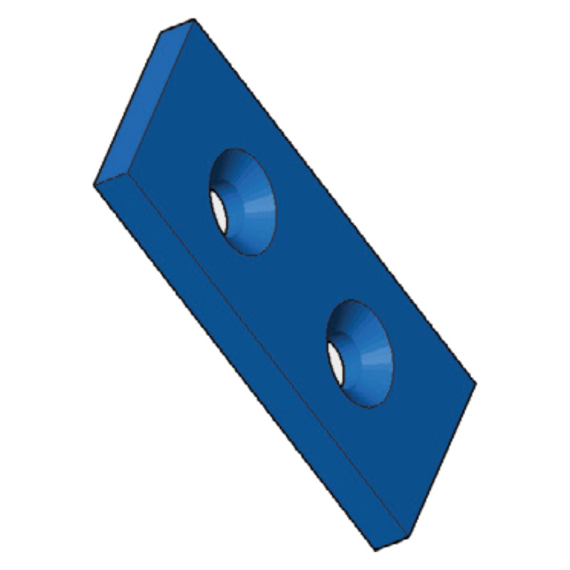Lamina di metallo con 2 fori AF-J561057