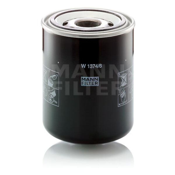 Filtro olio cambio idraulico MANN AF-W1374/6