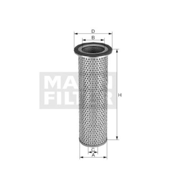 Filtro aria secondario MANN AF-C12100X