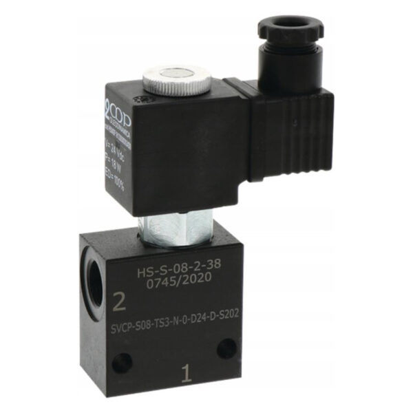 Distributore 2/2 ZWV-E-NC-1-06-S-24V AF-SVCPS08-TS3-N-0+HSS08-2-38+24VDC