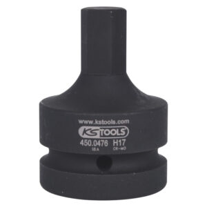 Bussola a percussione da 1" per viti esagonali 17 mm KS Tools AF-450.0476