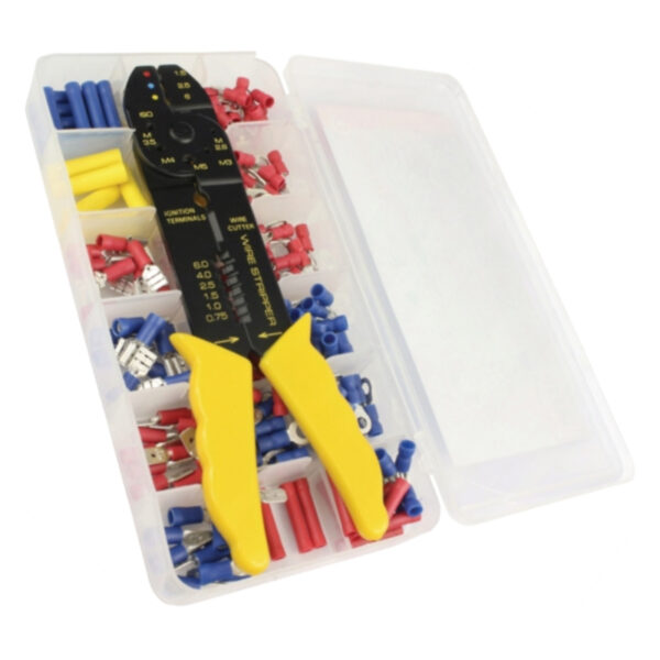 Set di crimpatura da 175 pz. + crimpatrice AF-0010119