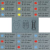 Set di crimpatura da 175 pz. + crimpatrice AF-0010119 - immagine 2