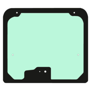 Lunotto posteriore curvo JCB AF-82780224
