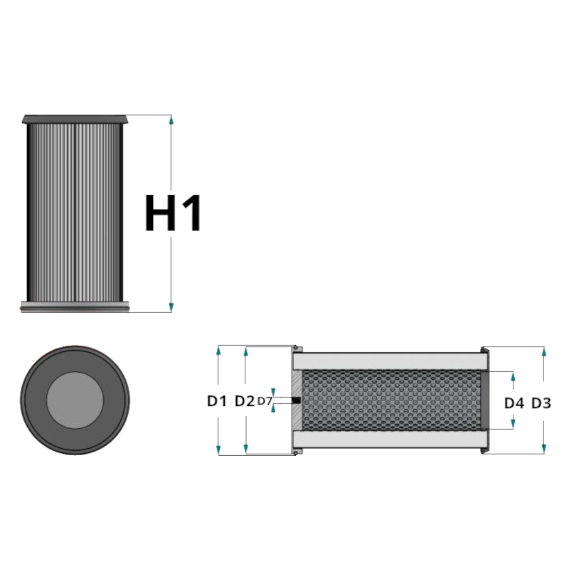 Filtro idraulico HIFI AF-SH52313 - immagine 2
